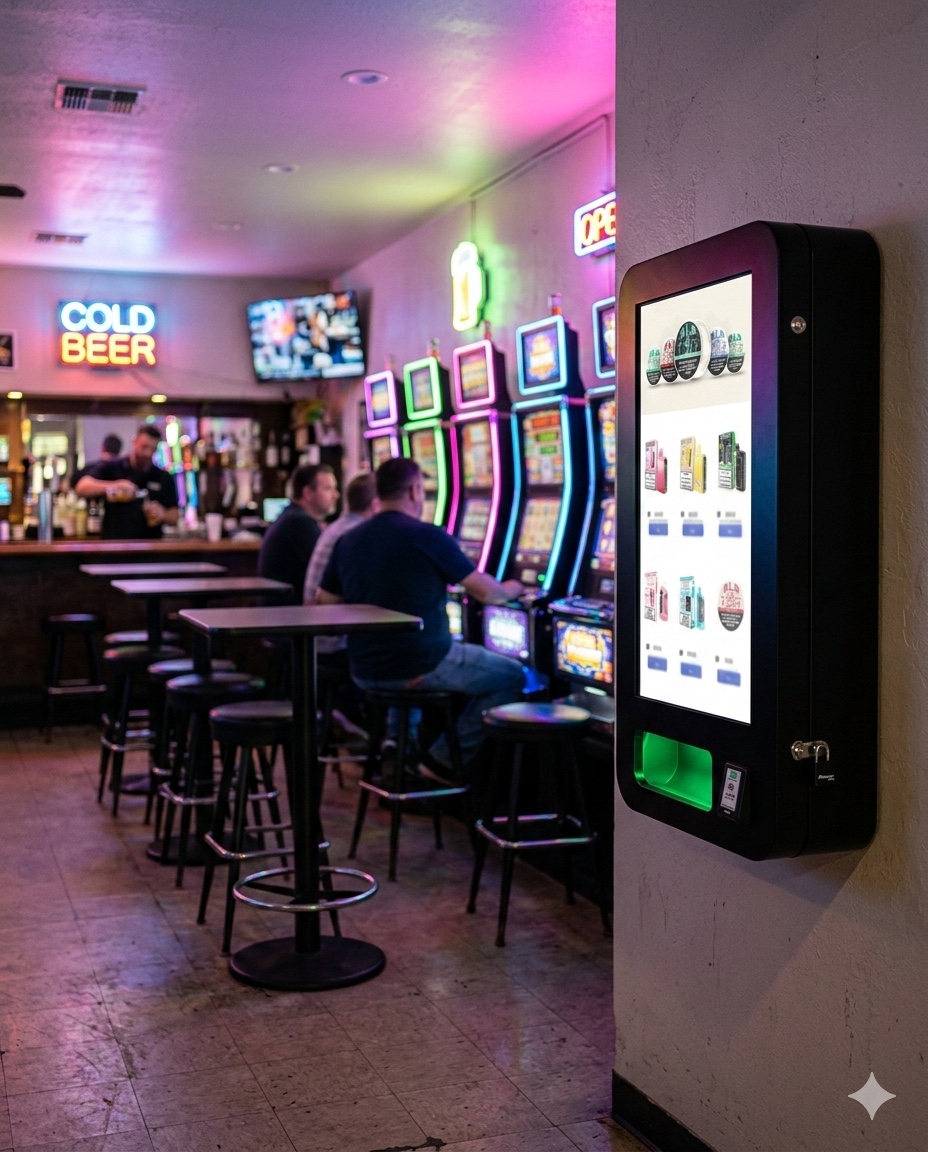 TapMe nightlife vending placement example