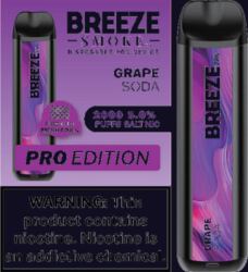 Breeze Pro Grape Soda disposable vape