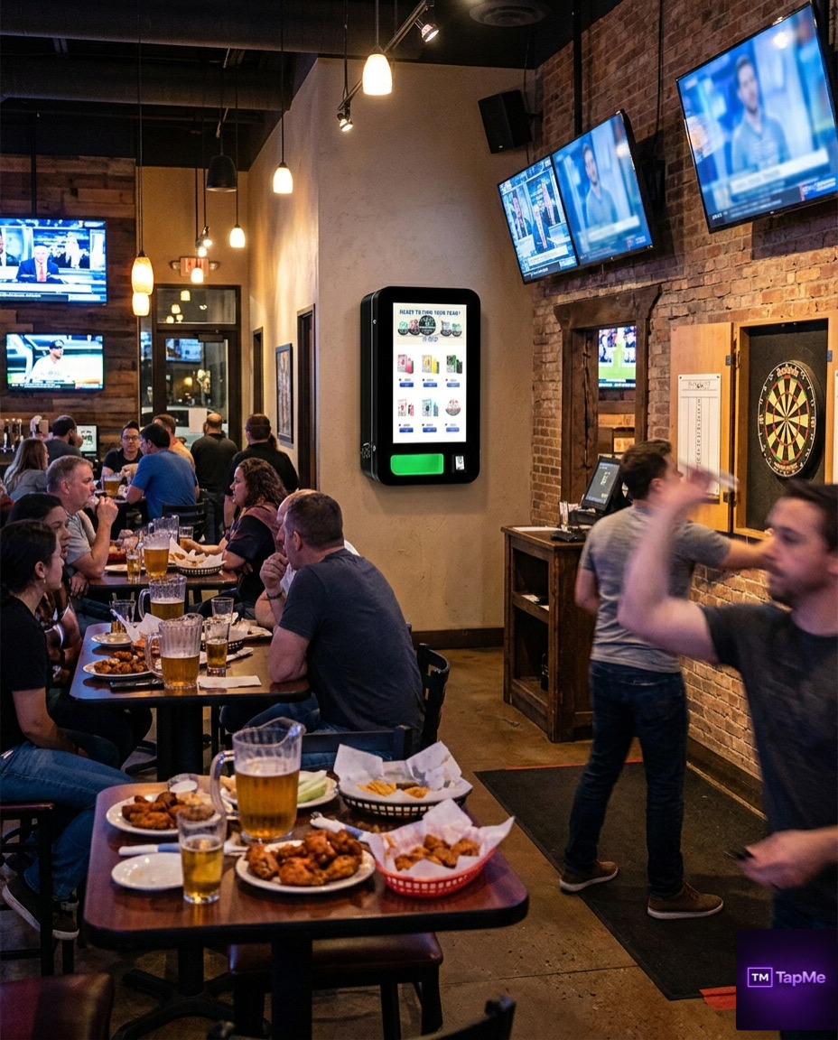 Sports bar venue placement